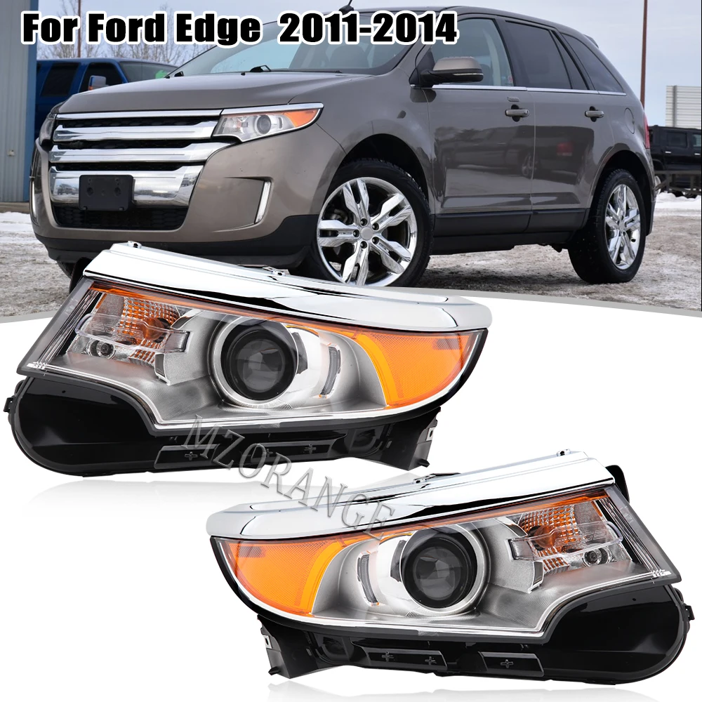 1PC Auto Parts Headlamps Auto Head Lamp Light Car Led Headlights Led Head Light For Ford Edge 2011 2012 2013 2014 US Version