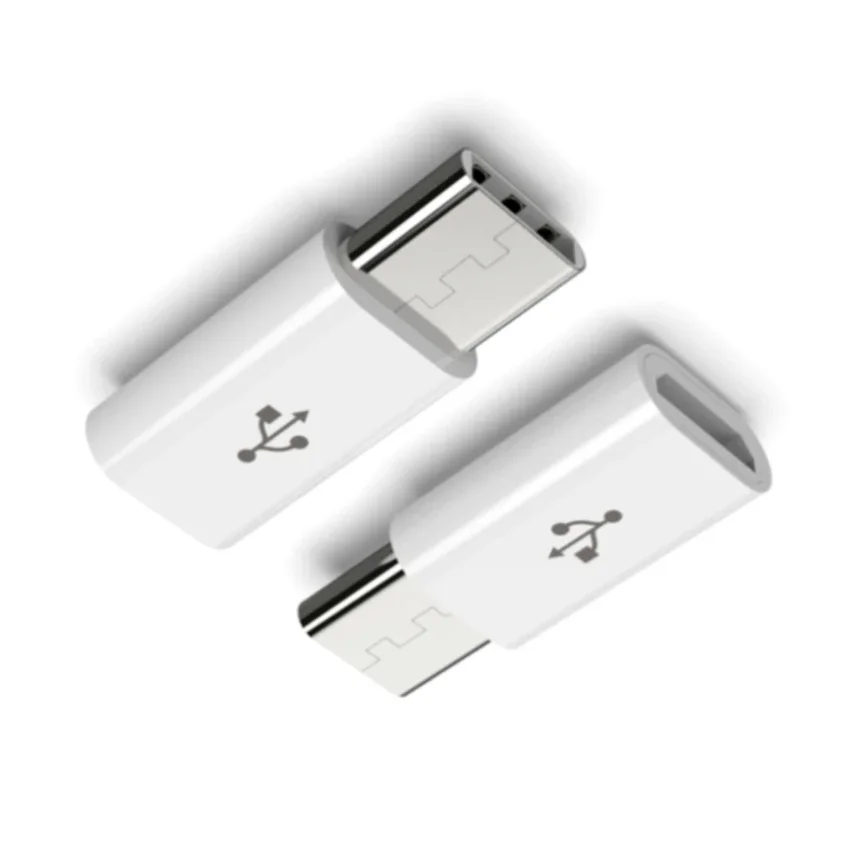 

1000pcs USB Type C Male to Micro Usb Female Adapter Type-C Connector Converter For Xiaomi Huawei Samsung USB-C Adapters