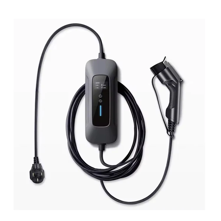 New Good Price Ac 220v Input Mode 2 16a Gbt Type2 Portable Ev Charger 3.5 Kw