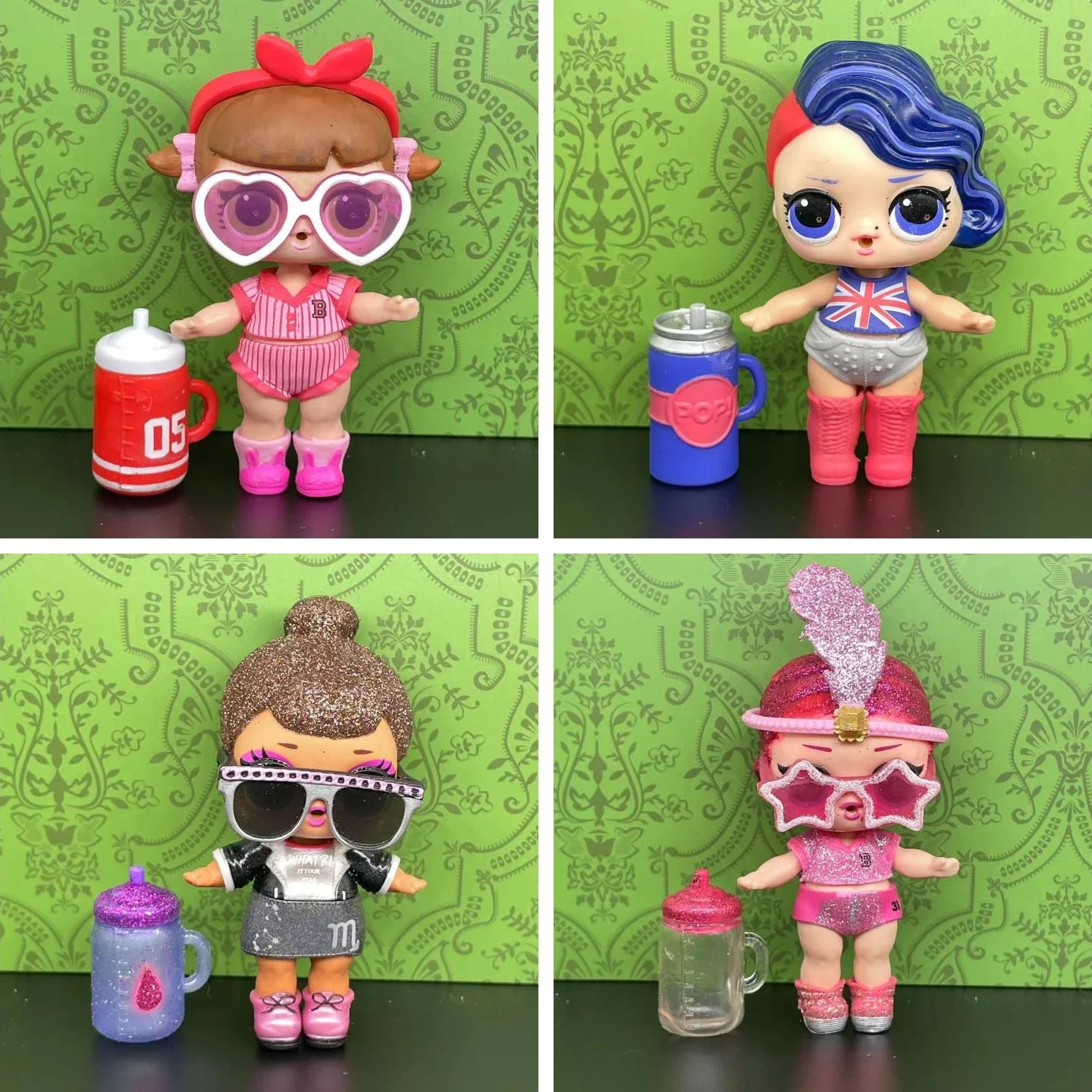 

Cute Pet Doll Removable Cup Headphones Hat Pet Doll Set Rare Series Children's Playhouse Diy Model Children's Birthday Gift