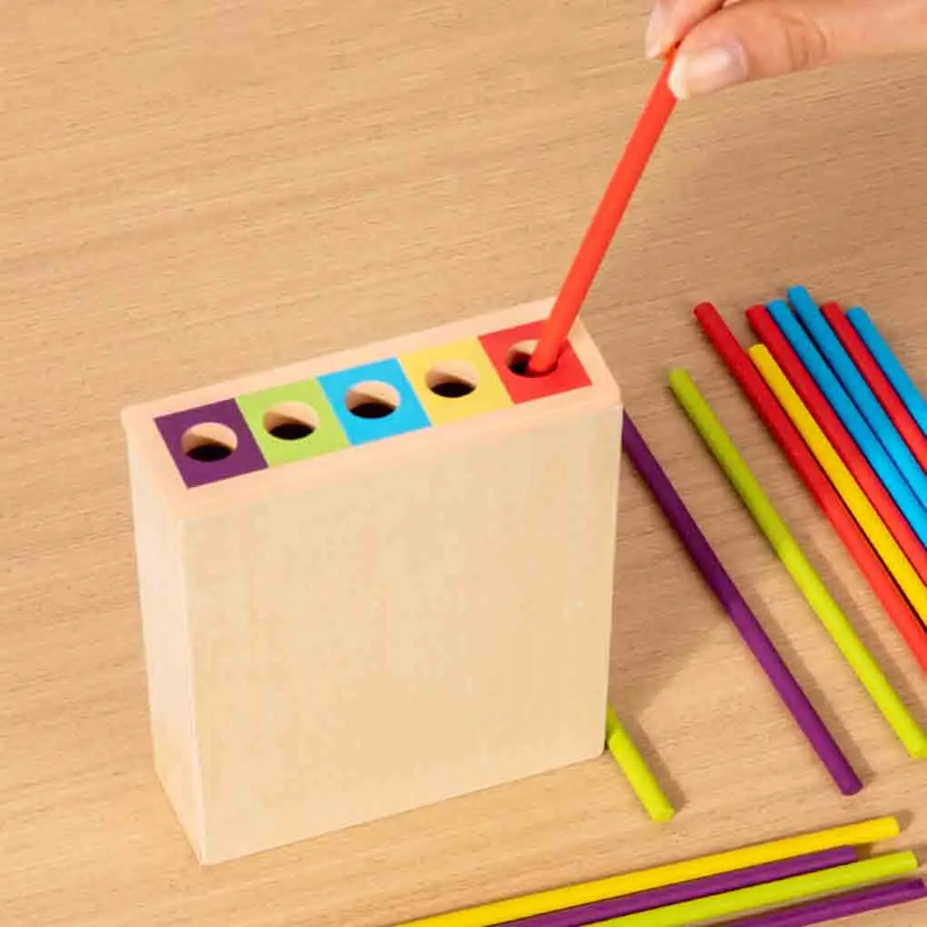 나무 막대 타워 장난감, 스틱 주사위, 운동 능력 향상, 스틱 숫자 세기, 수학 교육용 장난감, 어린이 산수 교육, 몬테소리