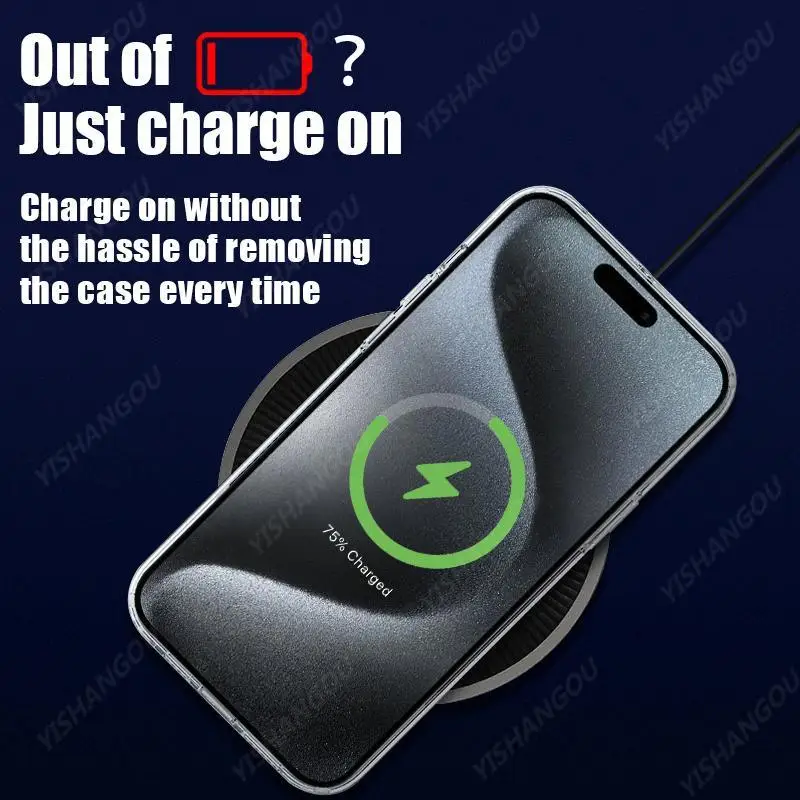 Ultradünne, hochtransparente Hart-PC-Hülle für iPhone 18 17 15 14 13 12 16 Pro Max 17e, kristallklare stoßfeste Handyhülle – Detail 8