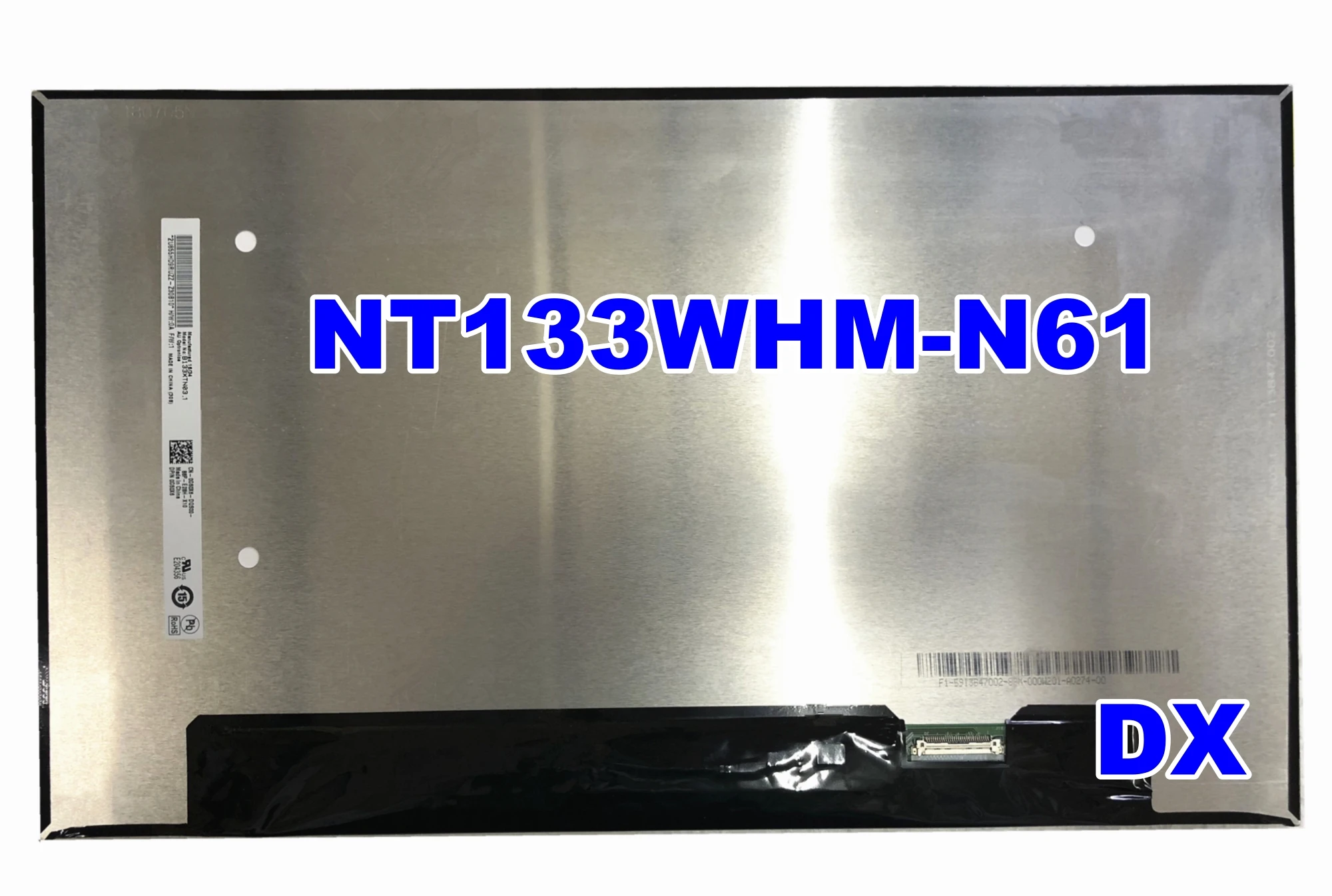 

13.3 Inch Matrix Panel 1366*768 NT133WHM-N61 M133NWR9 R0 For Dell Latitude 13 3301 5300 7380 P97G Laptop LCD Screen Replacement