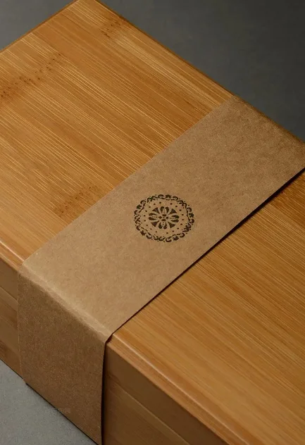 Handmade Natural Bamboo Jewelry Box, Vintage Storage Plate, Eco-Friendly, 24*13*8cm