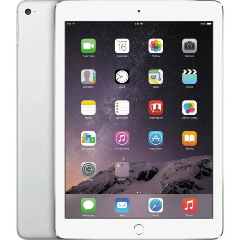 Apple iPad Air 2 Wi-Fi + Cellular iPad Air 2nd Gen 3G/LTE 64/128GB ROM 2GB RAM 9.7 بوصة iOS IPS LCD غير مقفول 95% جهاز Apple Tablet الجديد