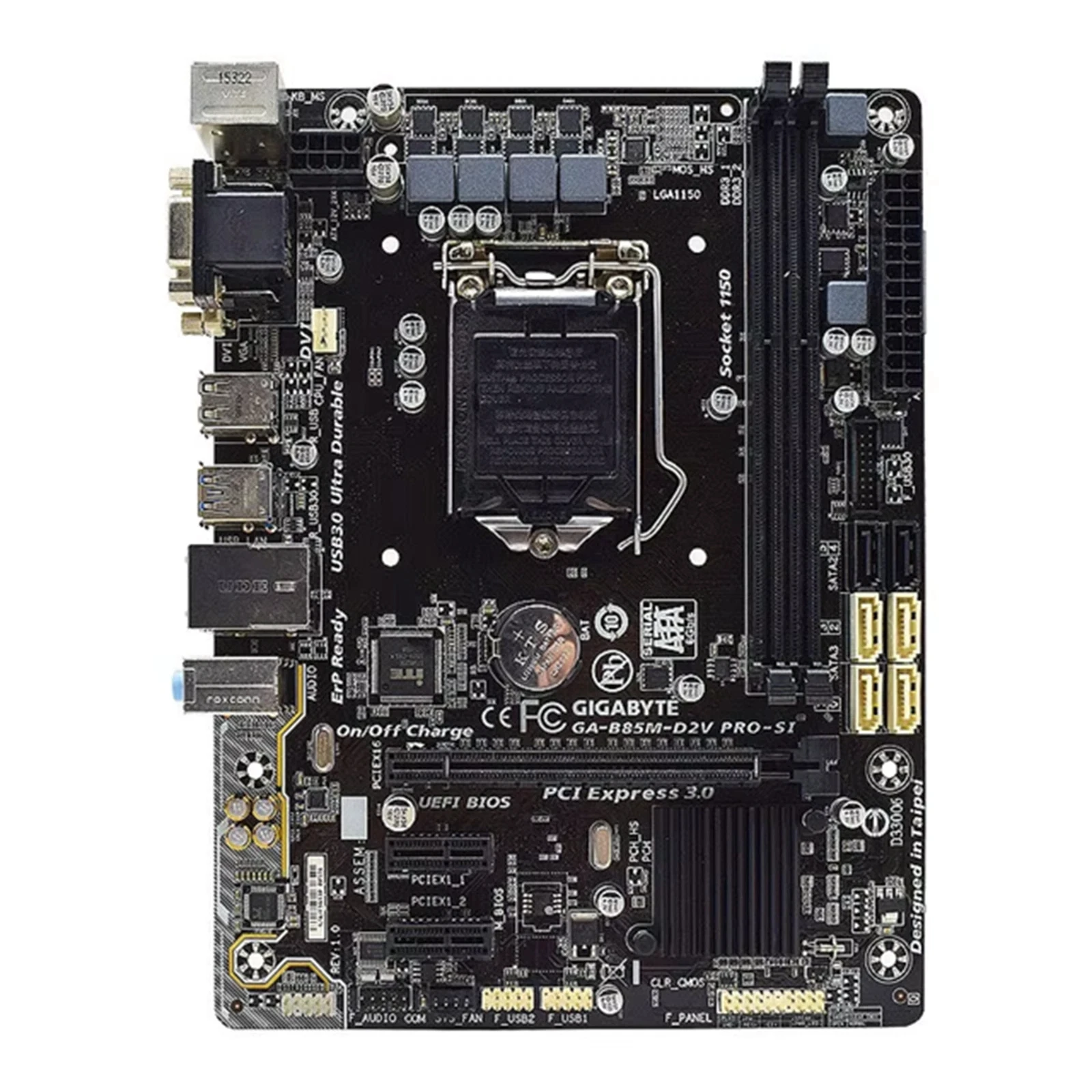 Gigabyte GA-B85M-D2V PRO-SI  Motherboard LGA 1150 Intel B85 support i7-4790 4770T 4570 4130 cpu  DDR3 32GB Micro-ATX