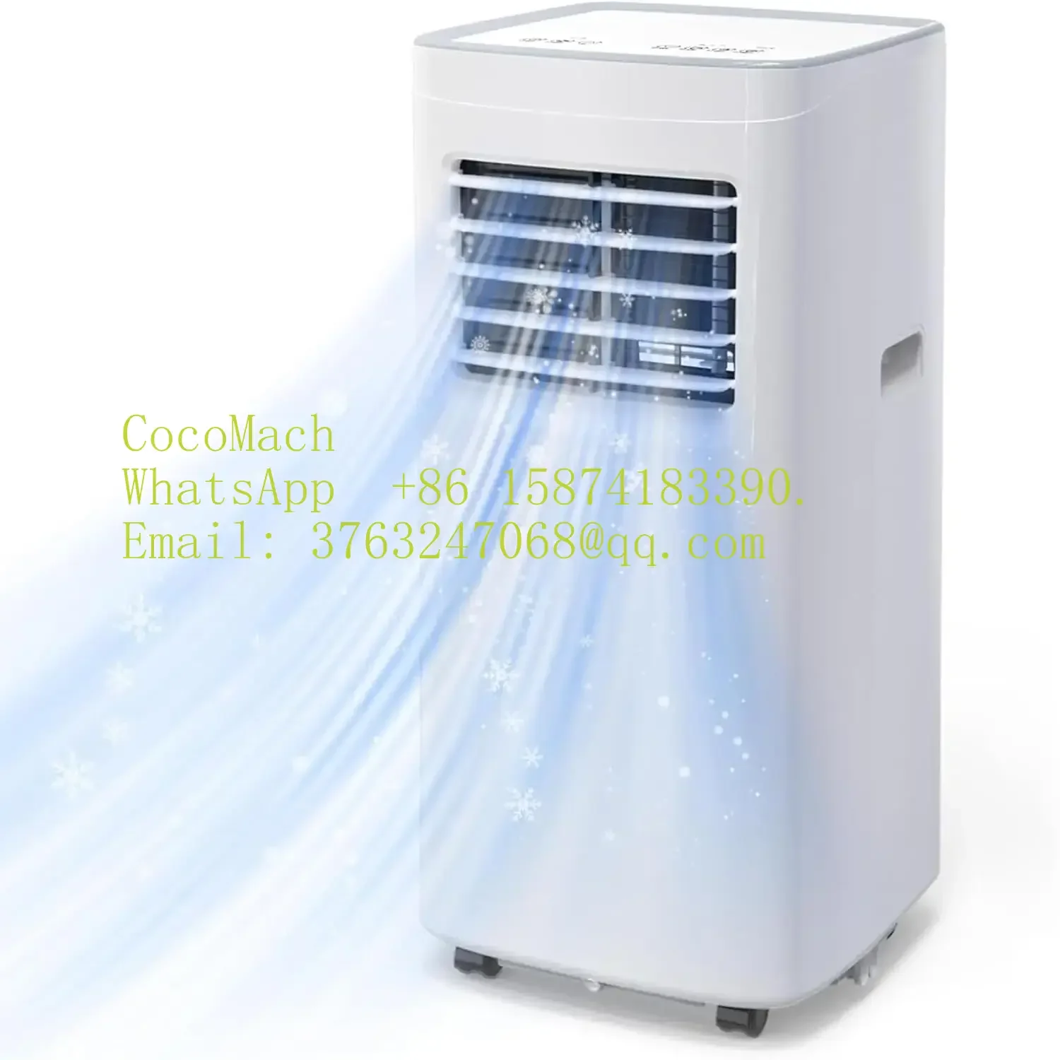 7000 BTU 3 in 1 Portable Air Conditioner Cools up to 340 SqFt Portable AC Unit with Remote Control Sleep Mode Dehumidifier