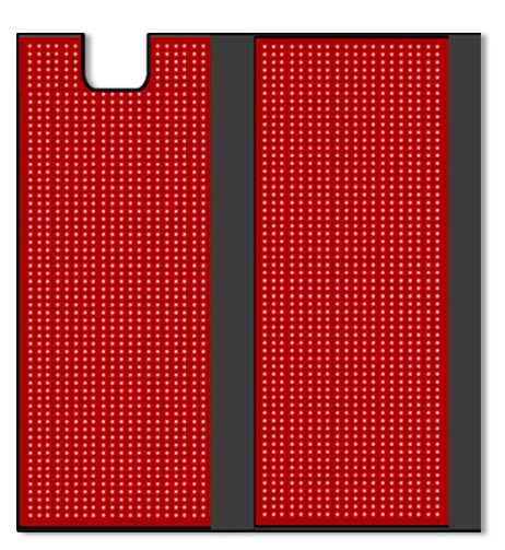 

Кровать для полнотеловой светотерапии ATV&UTV2520 с 2000 светодиодами, 660 нм, 850 нм, NIR, красный свет