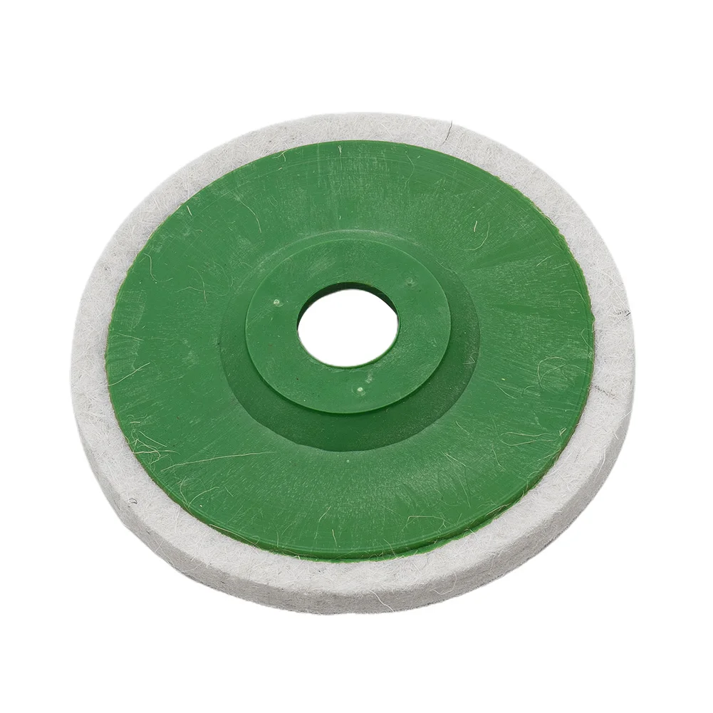 2Pcs 125mm Wool Felt Polishing Grinding Wheel Pad Polisher Buffing Wheels