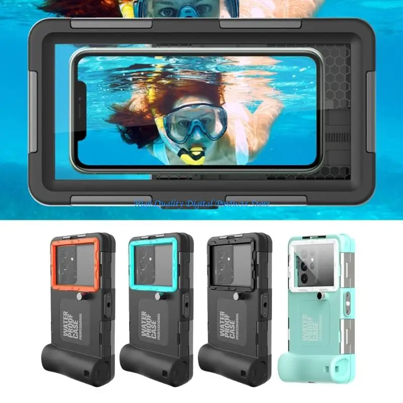 U2JE Waterproof 15M Underwater Phone Protectors Case For Diving And Water Sports