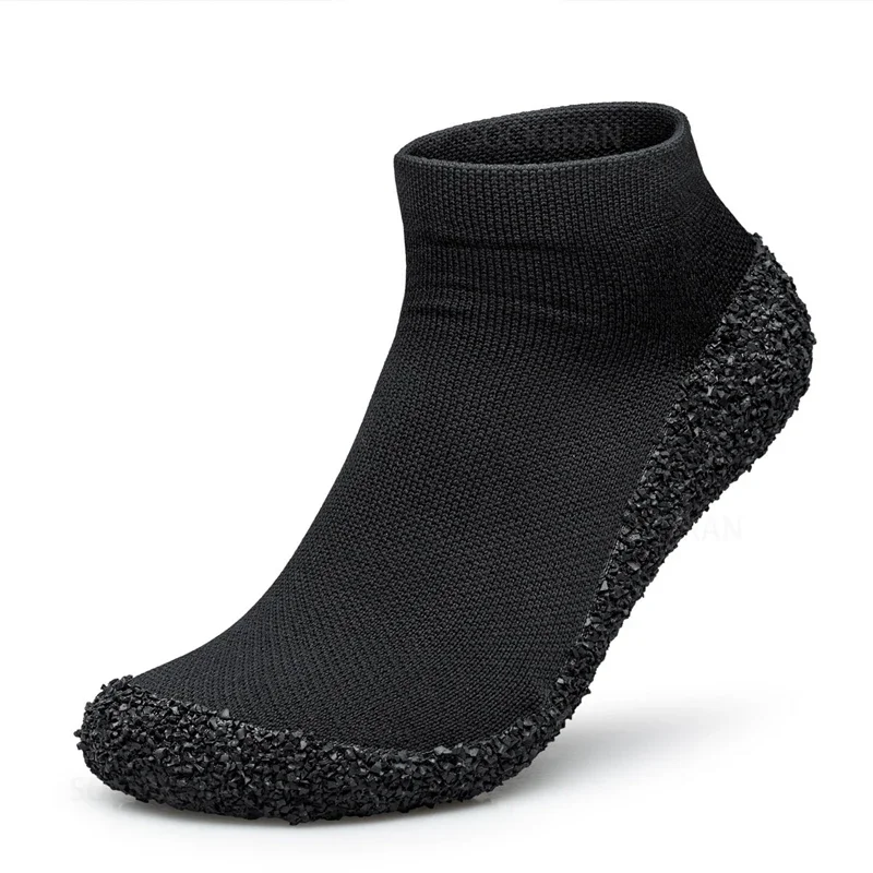 Men Barefoot Sneakers Women High Stretch Sock Shoes Lightweight Yoga Fitness Shoes Four Seasons Running Shoes Size 36-46