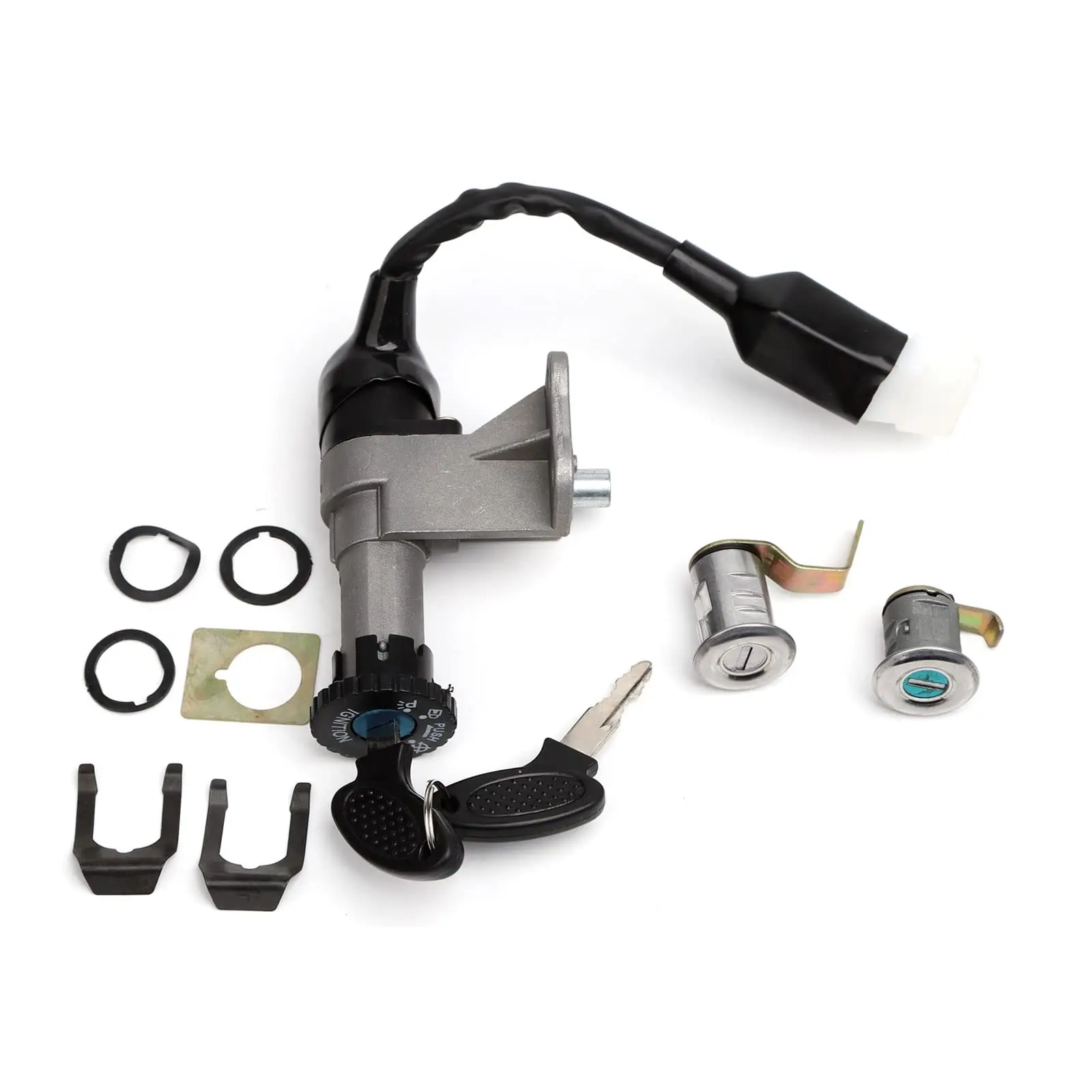 

GY6 50cc 150cc Scooter Ignition Switch Key Lock Set for Motorcycle Moped Roketa Tank Peace