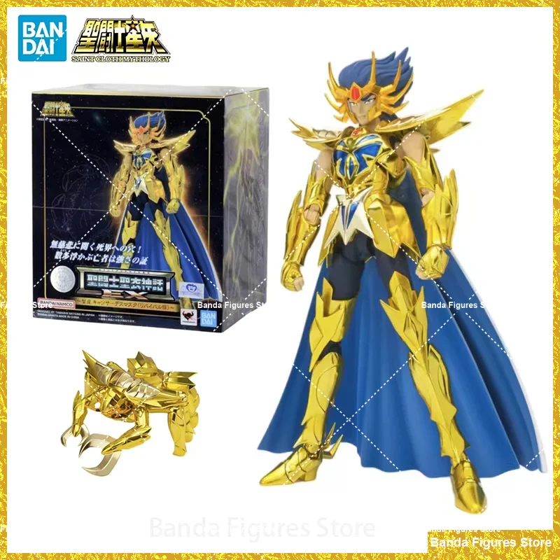 

Original BANDAI Saint Cloth Myth EX Saint Seiya Cancer Death Mask REVIVAL Ver. PVC 18CM In Stock Anime Figures Model Toys