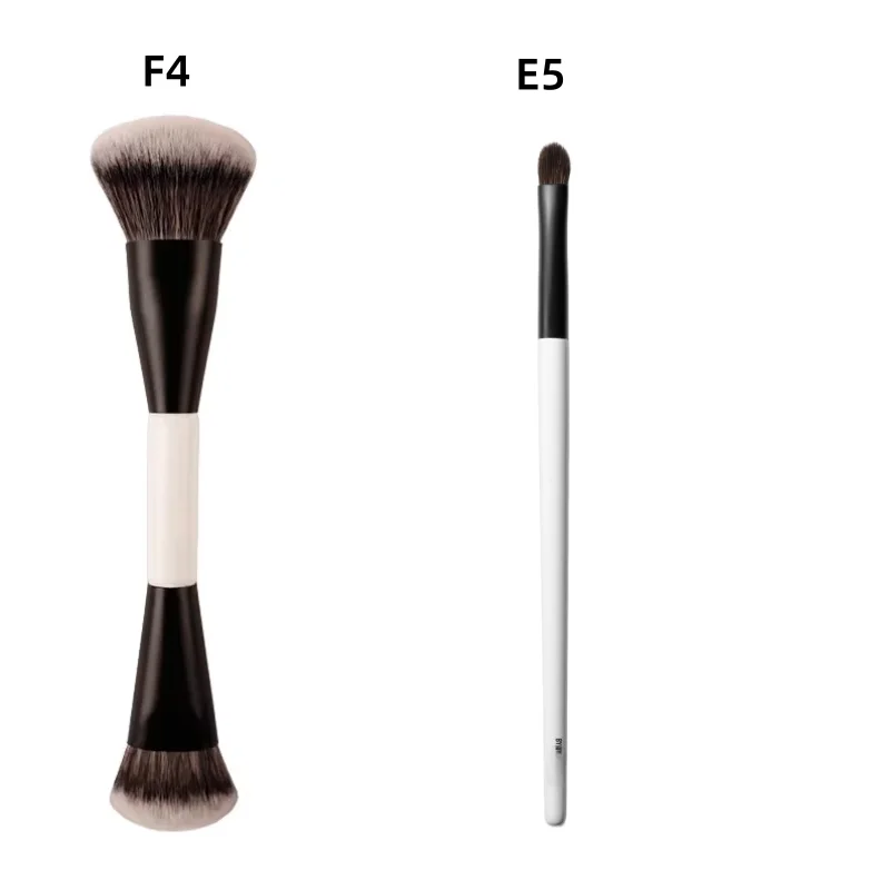 Dual-Ended Foundation Face Brush for Makeup Application