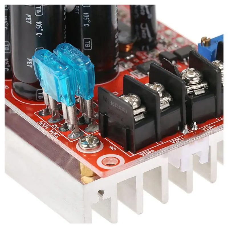 AT05-3X 1200W High Power DC-DC Converter Boost Step-Up Power Supply Module 20A IN 8-60V OUT 12-80V Adjustable