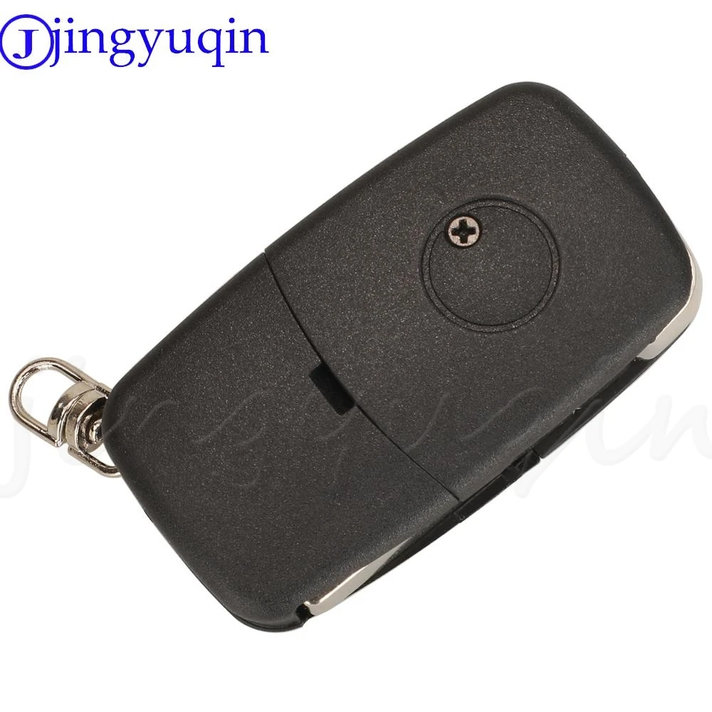 jingyuqin 2 Buttons Remote Car Key Fob 433Mhz ID48 Chip 1J0959753A For VW Volkswagen Passat Golf MK4