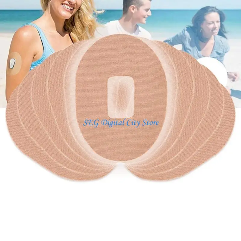 

U75B Shower Waterproof Patches TransparentAdhesive Patches Waterproof CGM Covers Protectors for G4/5
