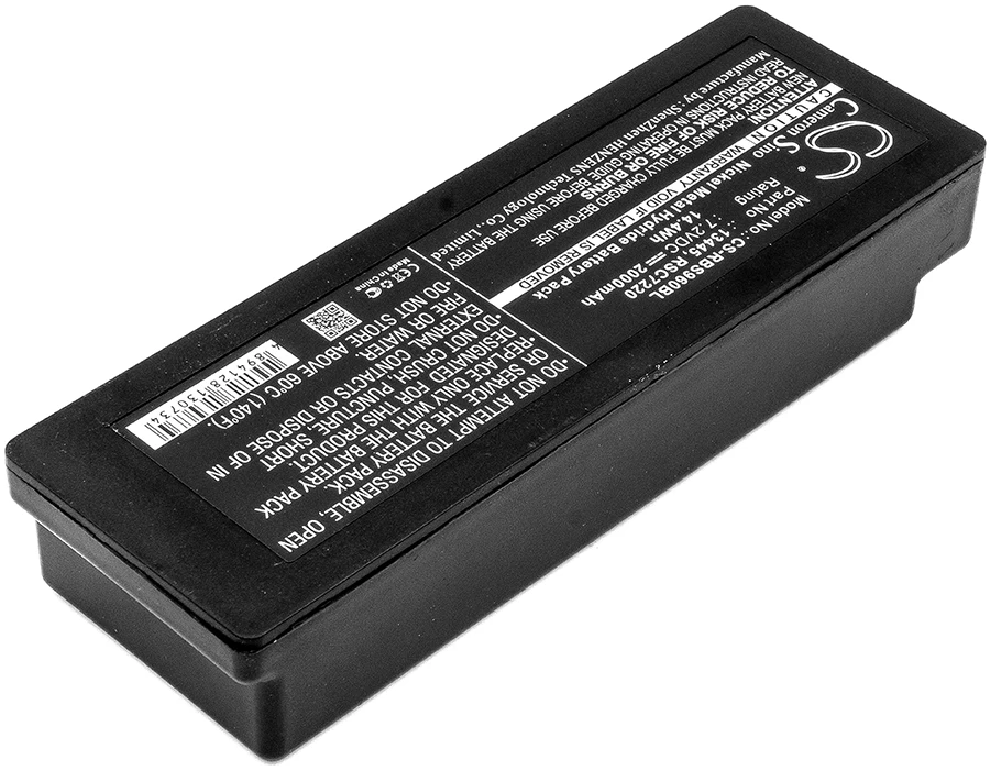 CS Crane Remote Control Battery For Palfinger 590 790 960 EEA2512 RC-400 Scanreco 16131 BS590 FBS590 Fits 1026 13445 16131 592