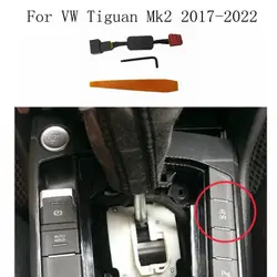 For VW New Tiguan MK2 2017+ Automatic Stop Start Engine System Off Device A OFF Button Control Sensor Plug Stop Cancel Memory
