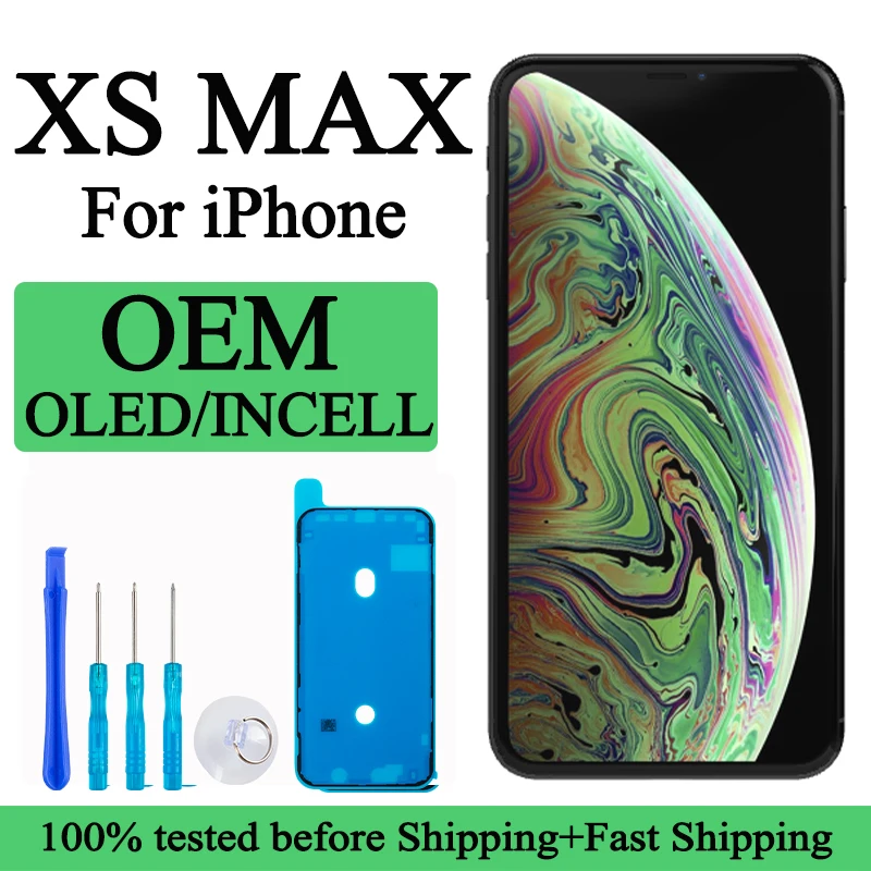 A1921 A2101 A2102 A2104 Premium New Lcd For IPhone XS MAX New Display Touch With 3D Touch Screen Replacement Factory Display