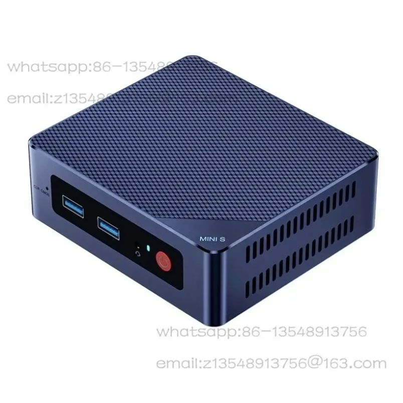 Mini PC S12 with N95 Processor 4K Dual‑Display Output Compact Micro Computer for Commercial Office Use 8G DDR4+256GB Nvme