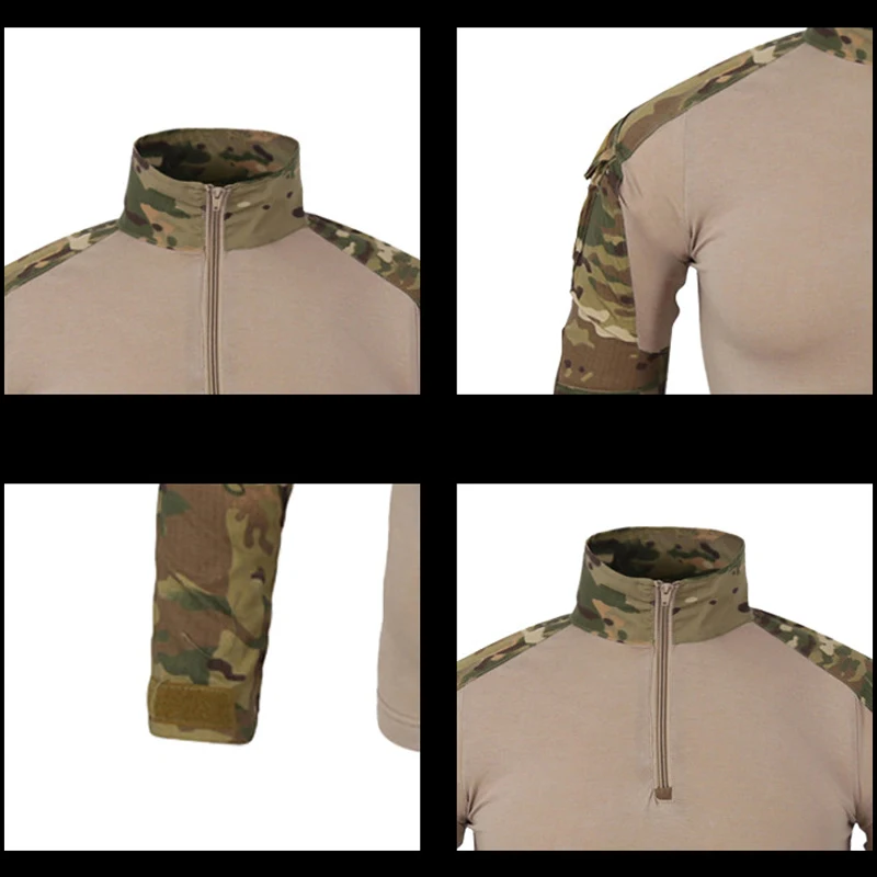 مكافحة طعن مكافحة سكين السلامة الملابس التكتيكية مائل برهان الدفاع عن النفس متعددة حدبة التمويه قميص قطع مقاومة الأمن القمم #6