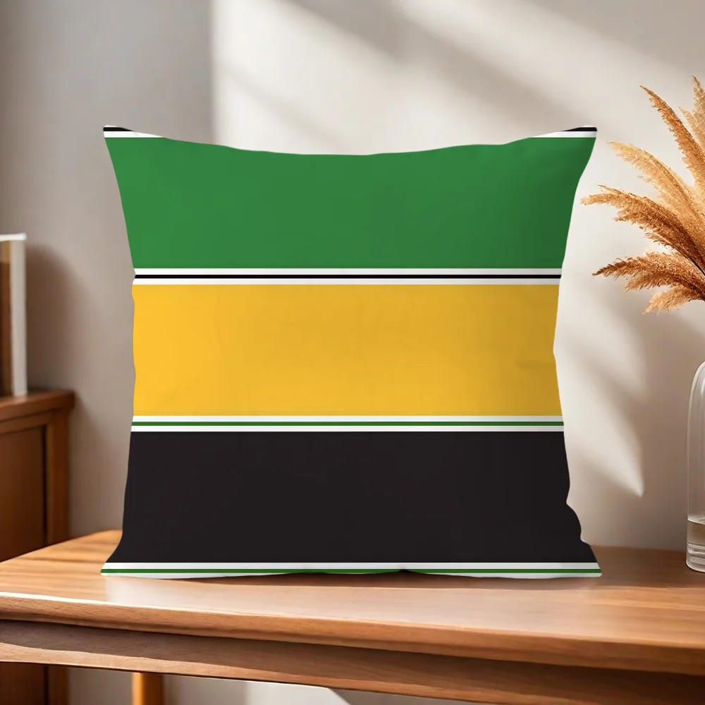 A-Ayrton S-Senna Kissenbezug Kissenhülle für Zuhause, Sofa, Wohnzimmer, Büro, Café, Auto. – Detail 7