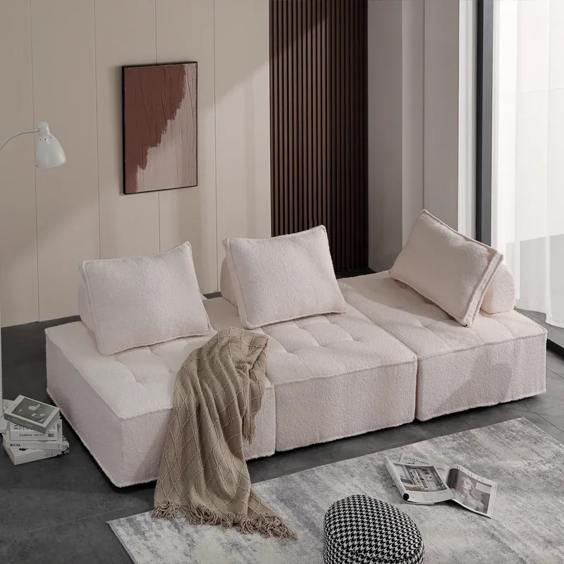 Sypialnia Minimalistyczna Sofa Wygodna Gąbka Wnętrze Mieszkania Wielofunkcyjna Sofa Relaksacyjna Canape Sillon Cama Meble Tarasowe