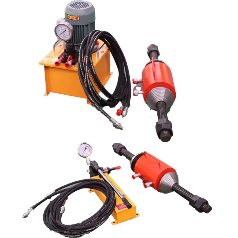 Portable Excavator Bushing Press Flashlight Integrated Sleeve Press Machine Excavator Maintenance Tool