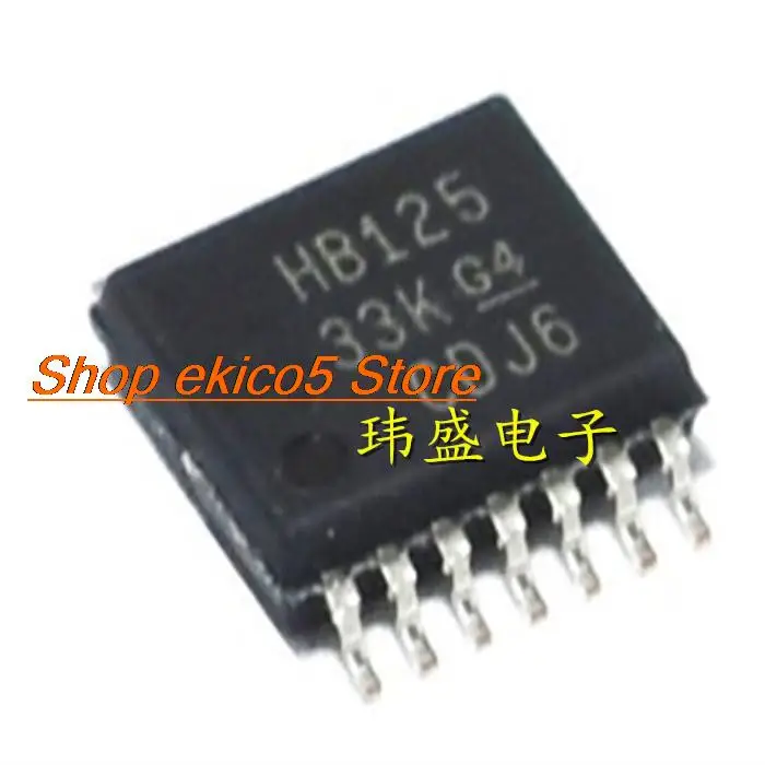 10pieces Original stock  HB125 SN74AHCT125PWR TSSOP14 