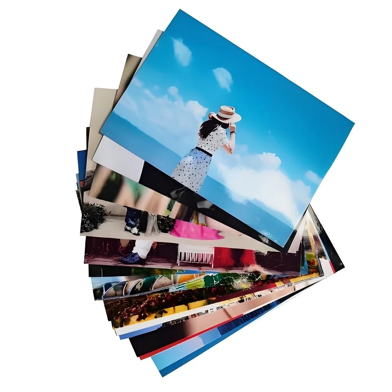 20 Sheets 6 Inch Glossy Photo Paper, High Definition Inkjet Printing Paper, DIY Wall Decor, Ideal Gift for Anniversary, Present