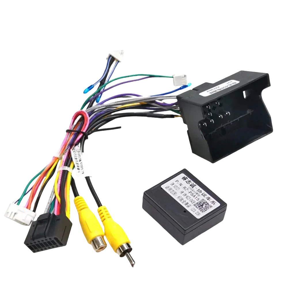 Raise PSA-RZ-15 Canbus Box 16 Pin Car Stereo Android Harness For Peugeot Citroen Berlingo 2015+ C4 /C-quatre/C4L / C3 XR /C5/DS6