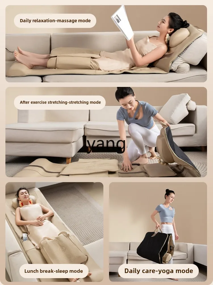 وسادة هوائية كهربائية أوتوماتيكية لعجن الجسم بالكامل والخصر الخلفي والعمود الفقري العنقي #5