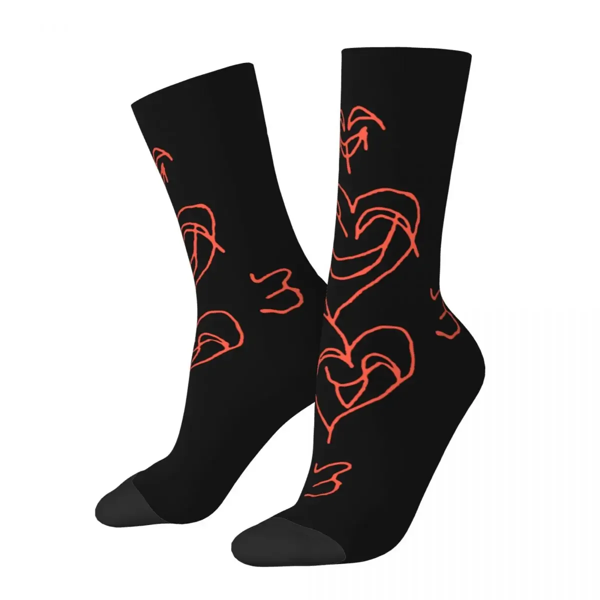 

Fashion Men Socks Novelty Bladee Drain Gang 333 Logo Sock Graphic Women Socks Spring Summer Autumn Winter