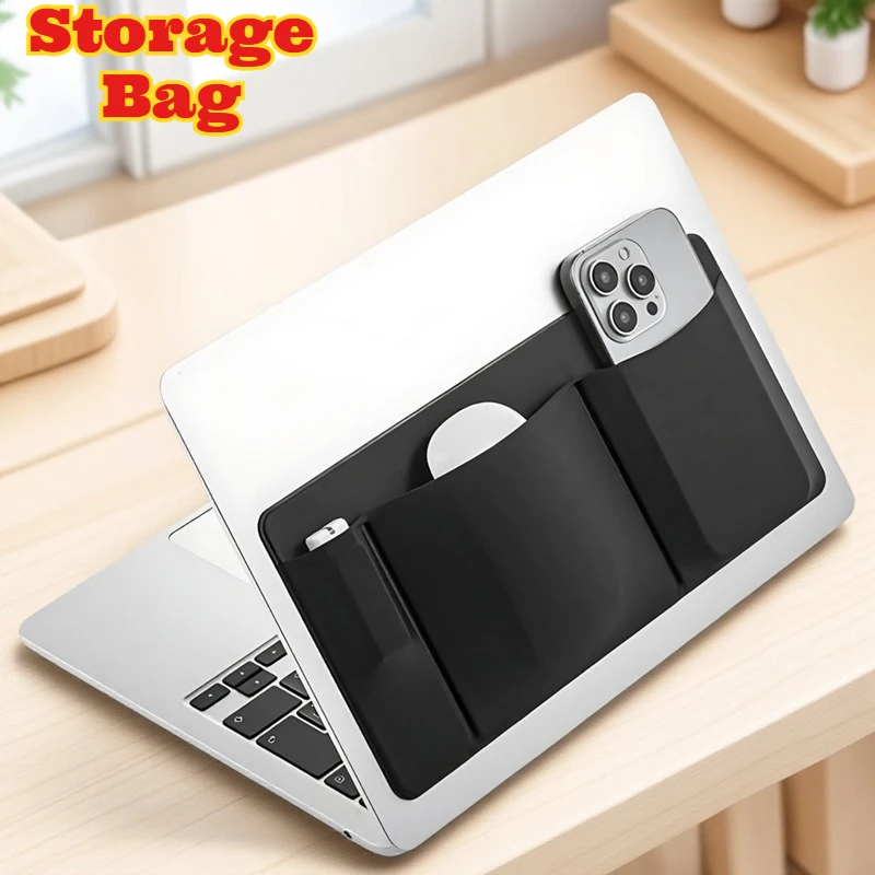 

MacBook Storage Organizer Multi Pocket Adhesive Notebook Sleeve Leica Mouse Bag Waterproof Laptop Case Portable Office Supplies