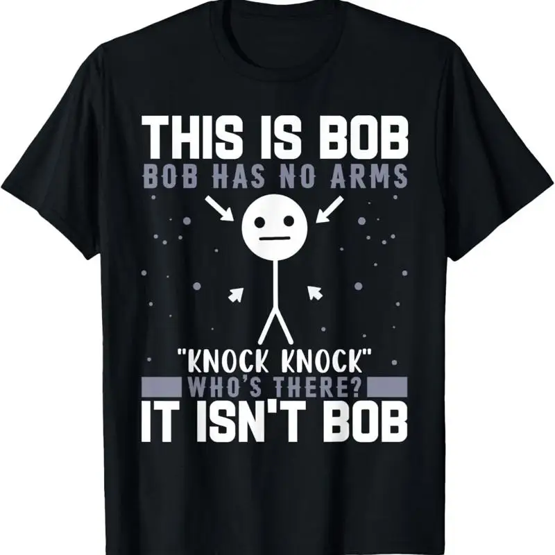 

Забавная футболка Knock Bob Joke для любителей юморов