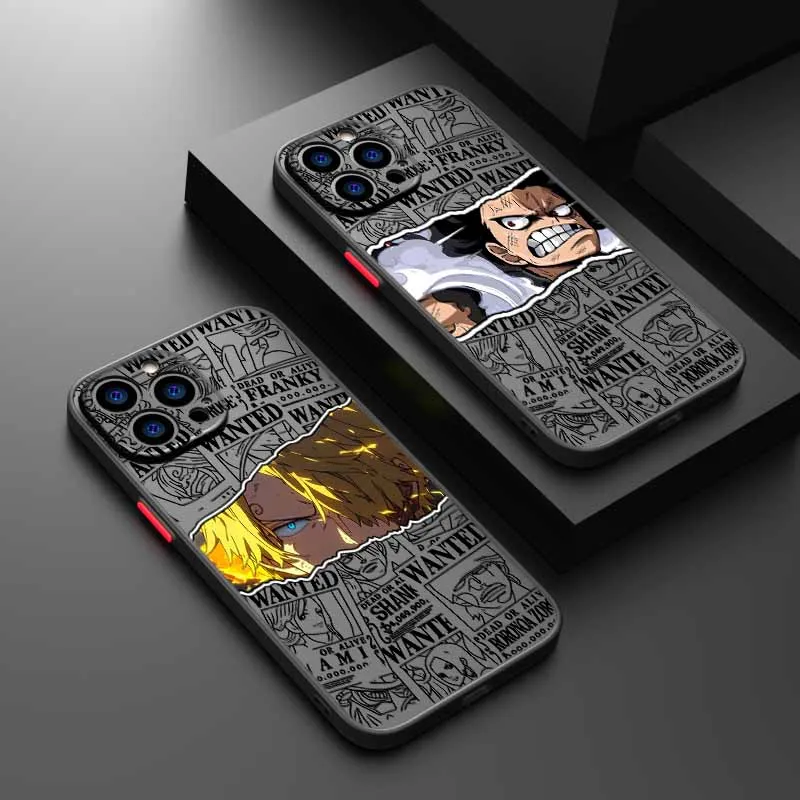 Ones Piecer Poster Cover For Xiaomi Redmi Note 14 13 12S 12 Turbo 11T 11E 11S 10S 10 Pro Plus Max Frosted Silicone Phone Case - view 2