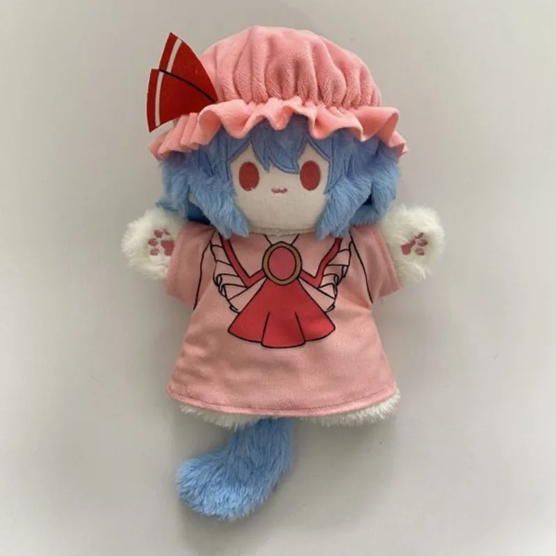 Oryginalny Projekt Anime Kreskówka Fujiwara No Mokou Remilia Scarlet Postać z Gry Pluszowa Lalka Pacynka Prezent dla Dzieci na Boże Narodzenie