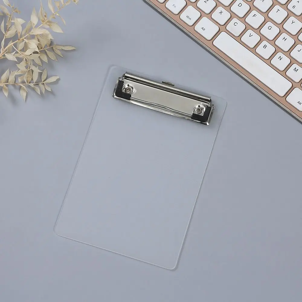 

With Low Profile Gold Clip Mini A6 File Folder Document Folder Writing Sheet Pad Paper Organizer Writing Pad Writing Tablet