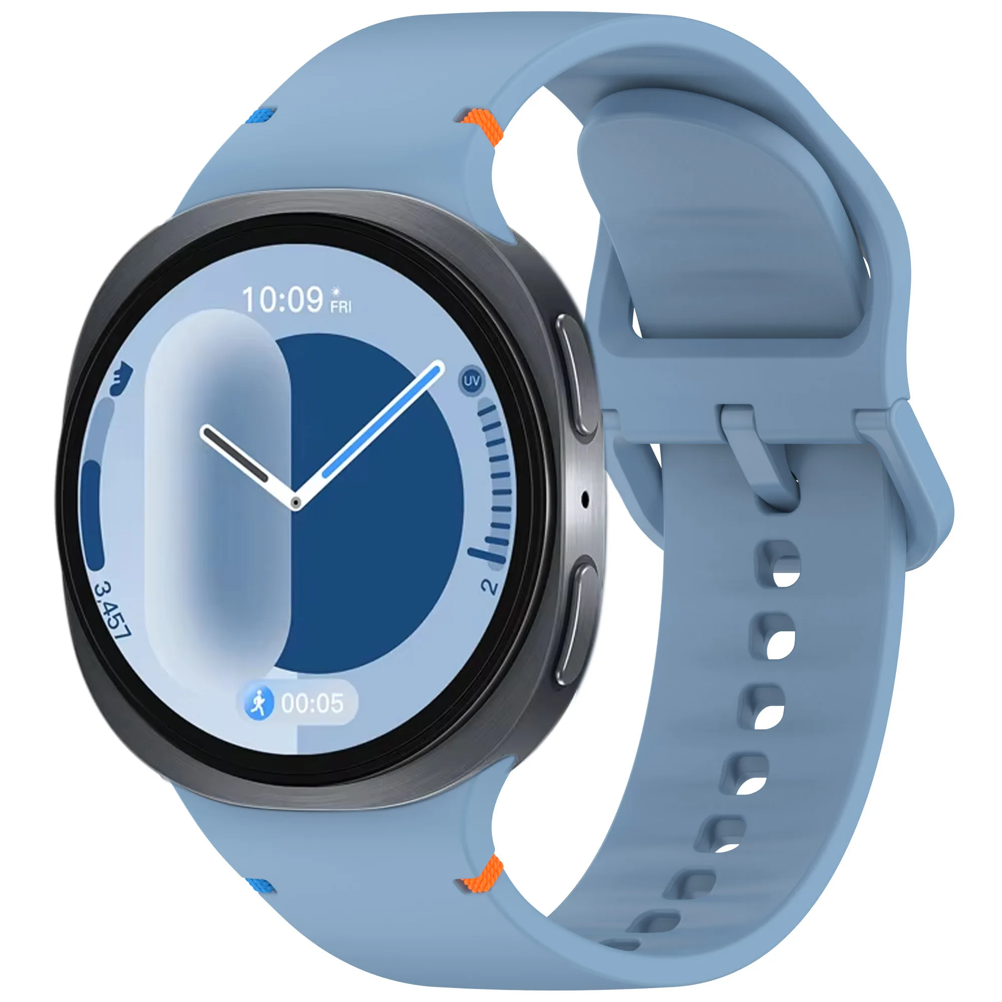 Official Silicone Watchband For Samsung Galaxy Watch 8 40mm 44mm 1:1 Sports Bracelet Wristband Galaxy Watch 8 Classic 46mm Belt