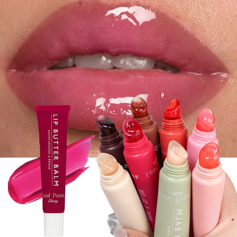 Long Lasting Hidratante Lip Gloss, tubo macio, marrom nu, batons líquidos plumping, desvanecer-se Lip Lines, antiaderente Cup, lábios cosméticos