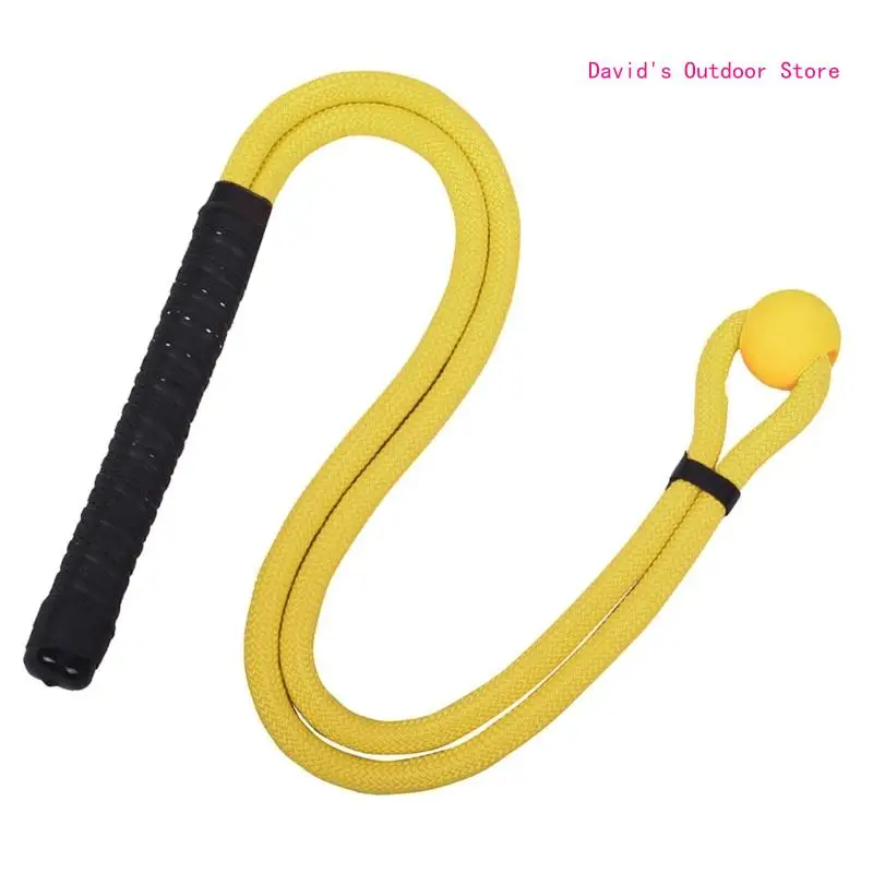 Golf Swing Practice Rope Trainer Adjustable Golf Assistance Exercises Rope X3UA