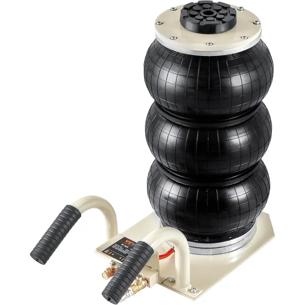 

3-Ton Triple Bag Air Jack, 6600 lbs Capacity, Reaches 17.7, Fast Lifting, Suitable for Car Repairs