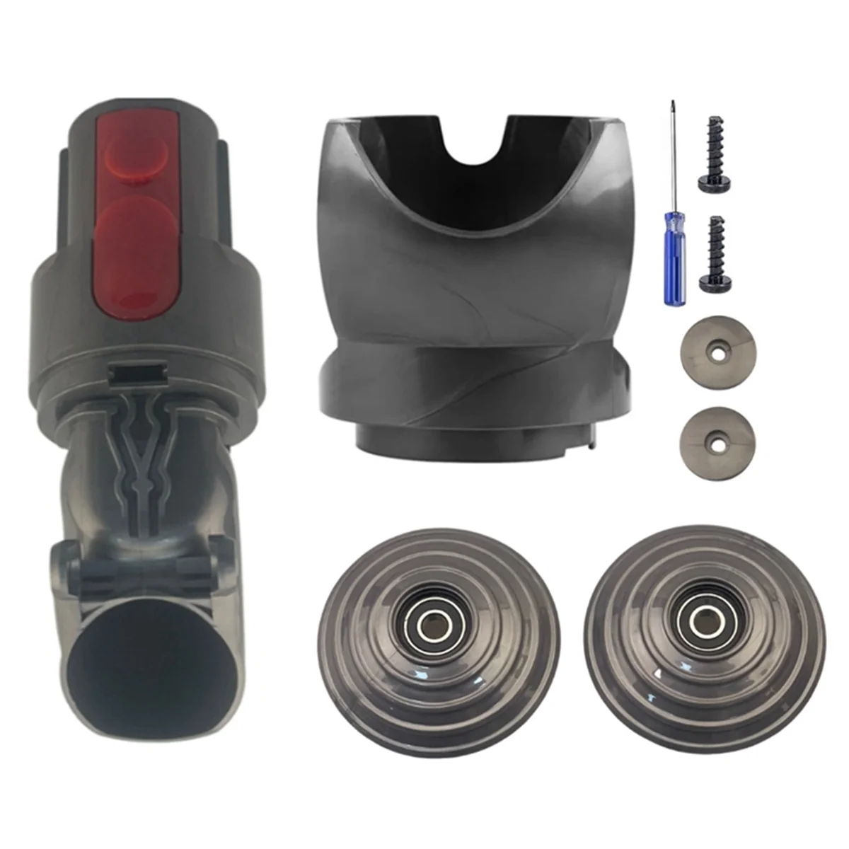 Соединительный адаптер с прямым приводом всасывающей головки для Dyson V10 V11 V15 100 Вт, аксессуары для пылесоса V-Ball Wheel_A66K