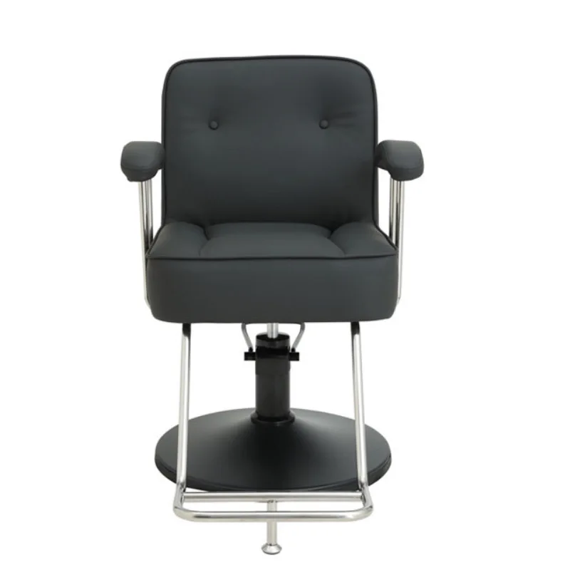 Internet celebrity hair salon chair High-end  salon special  cutting  Rotatable lift Simple barber shop stool