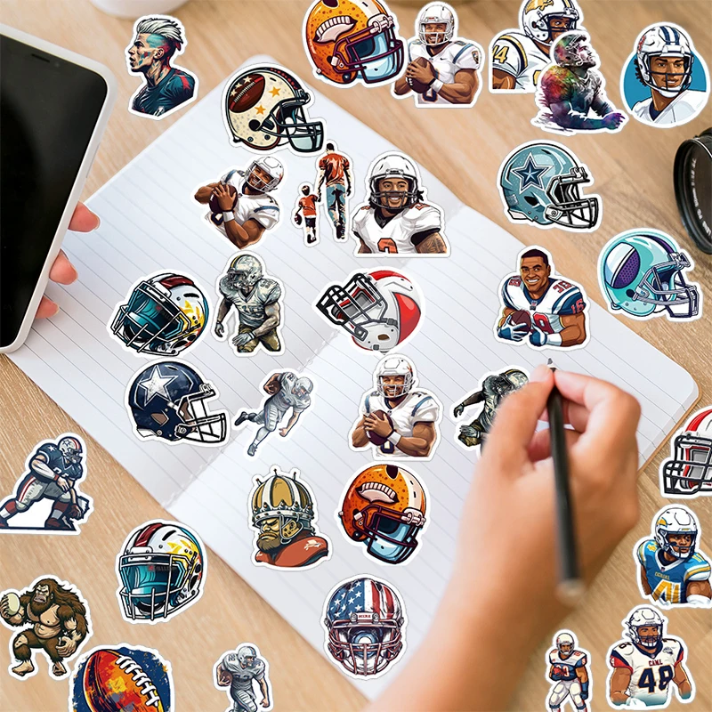 50PCS American Rugb… - image