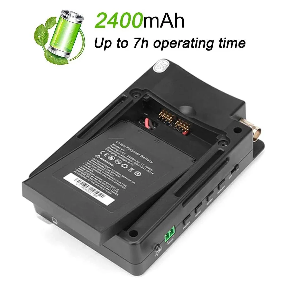 CCTV Tester 4 Inch Portable Wrist IP Camera Tester 4K H.265 IP CVBS CVI TVI AHD CVBS Tester with POE/IP