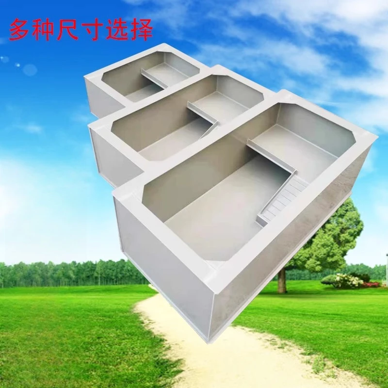 High-end new pp plastic plate multi-functional ecological size medium-sized living room ornamental turtle tank with back
