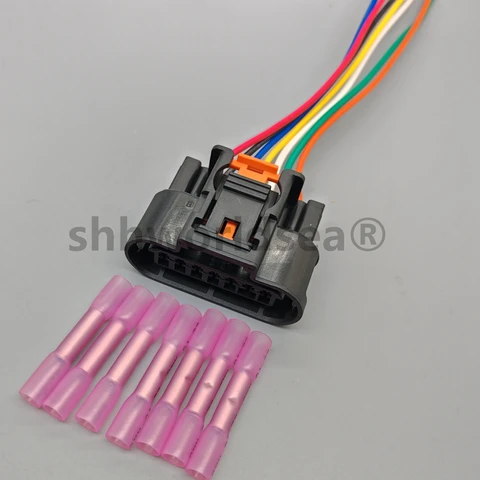 Shhworldsea 7P 1,5 мм 1930-0958 ПП 10000888   Автоматическая катушка зажигания, водонепроницаемая розетка, автомобильные аксессуары, автомобильный кабельный разъем
