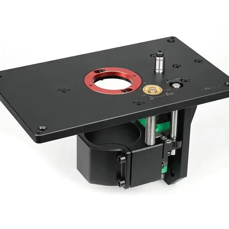 Woodworking Trimmer Flip Flop Lift Table Fine Tuning Milling Cutter Chamfering Engraving Slotting Router Table Adjustable